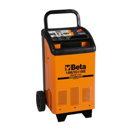 BETA 1498/DG1100E Caricabatterie avviatore elettronico carrellato 12/24 V