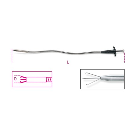 BETA 1713M Artigli prensili flessibili