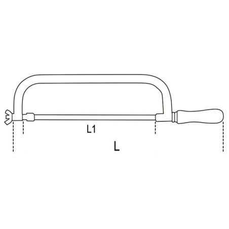 BETA 1727HS Seghetto tipo pesante H-SAFE