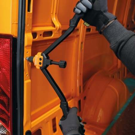 BETA 1742AN Rivettatrice di potenza per inserti filettati con 7 testine intercambiabili