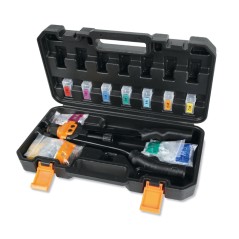 BETA 1742AN/C Rivettatrice in valigetta con 80 inserti filettati.