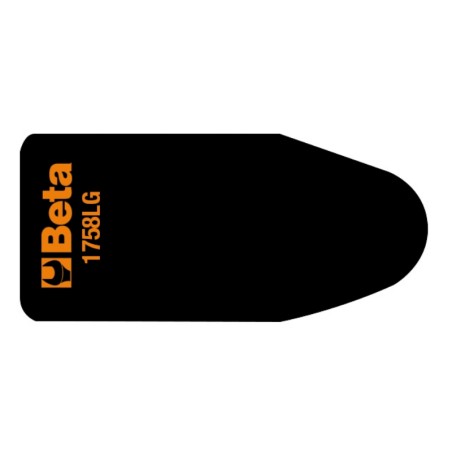 BETA 1758LG Lamina modellabile in alluminio rivestita in gomma, per la canalizzazione dei liquidi