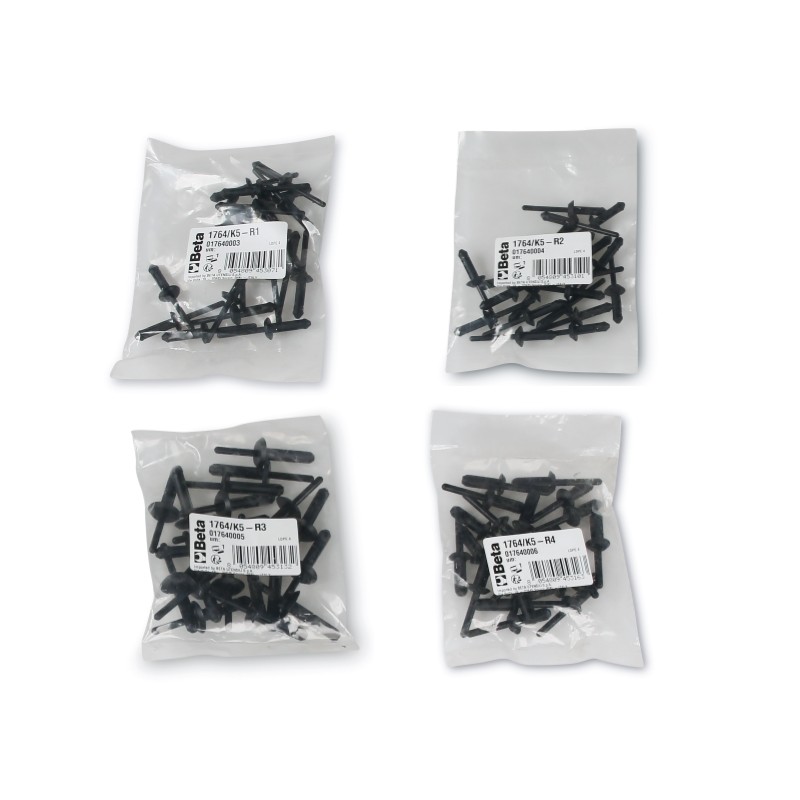 BETA 1764/K5-R 20 rivetti in plastica per rivettatrice 1764/K5