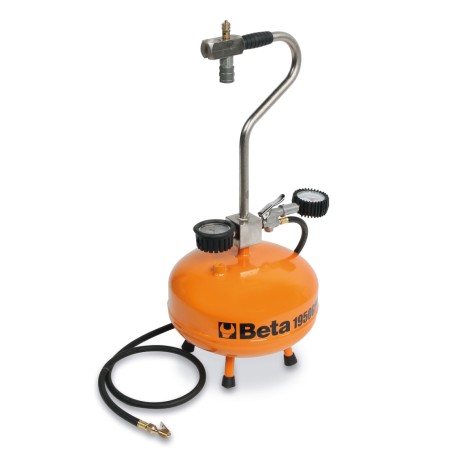 BETA 1950GPP Gonfiagomme portatile a carica automatica e manuale con pistola di gonfiaggio