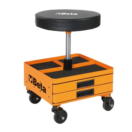 BETA 2251N Seggiolino girevole con seduta regolabile e cassetti portautensili