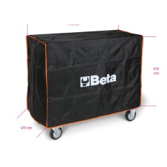 BETA 2400-COVER RSC24AXL Protezione in nylon per cassettiera mobile RSC24AXL, RSC24L/7, RSC24L-CAB