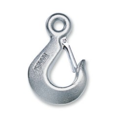 ROBUR 8051S Ganci per sollevamento con sicura acciaio al carbonio zincati