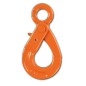 ROBUR 8057R Gancio per sollevamento tipo self-locking ad occhio, acciaio legato ad alta resistenza grado 8