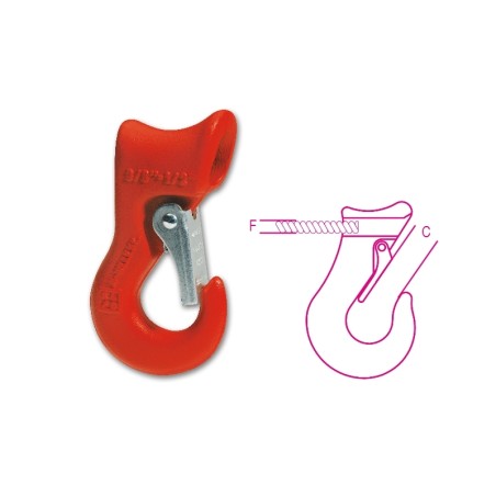 ROBUR 8062 Ganci scorsoi, acciaio legato ad alta resistenza