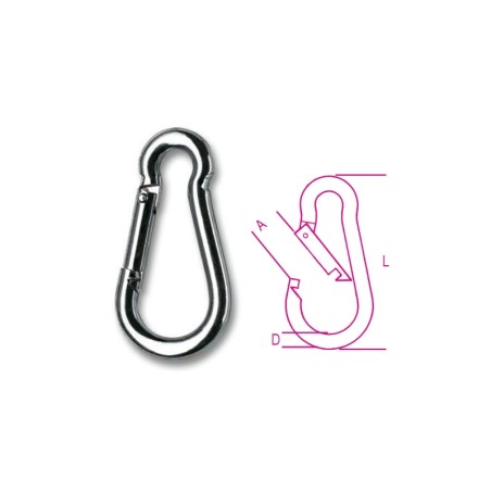 ROBUR 8074 Moschettoni zincati