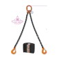 ROBUR 8092 Pendente per sollevamento catena a 2 bracci grado 8