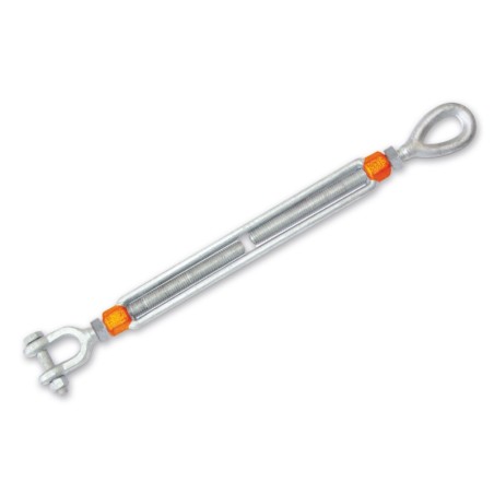 ROBUR 8110 Tenditore ad occhio e forcella ad alta resistenza zincato a caldo