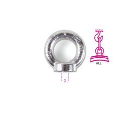 ROBUR 8242 Golfari femmina, inox AISI 316