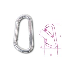 ROBUR 8278 Moschettoni trapezoidali inox AISI 316