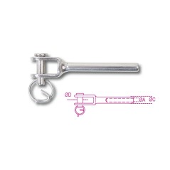 ROBUR 8285 Terminale a forcella inox AISI 316