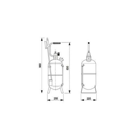22017 Nebulizzatore portatile da 16 litri