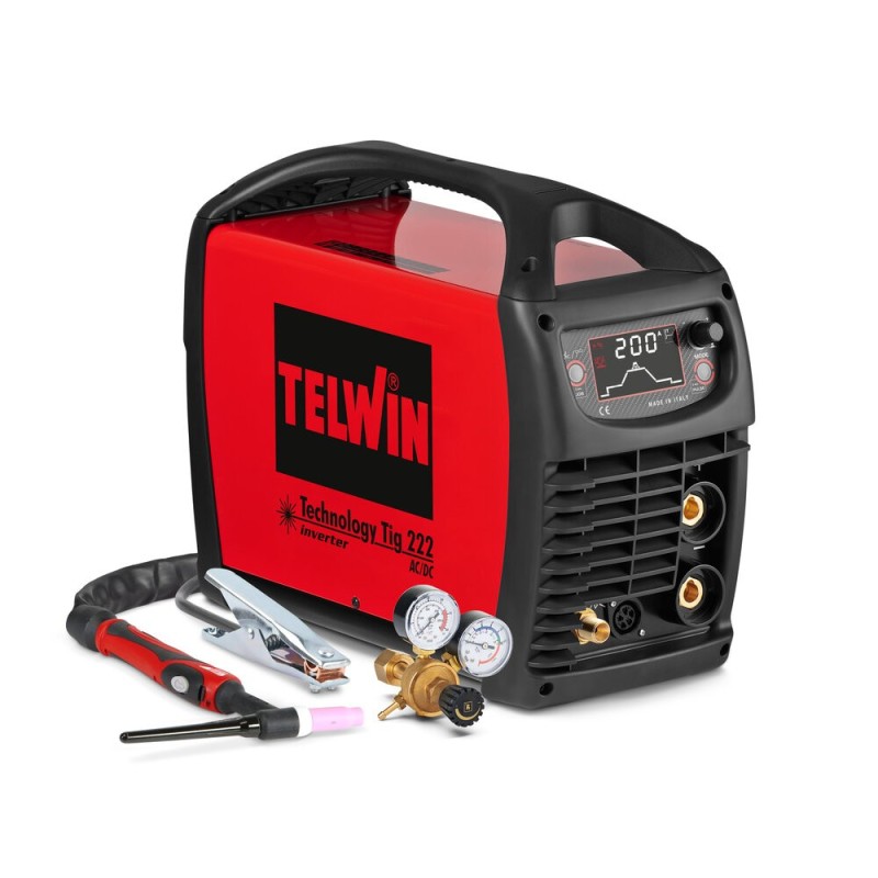 TECHNOLOGY TIG 222 AC/DC + ACC. TELWIN 816242