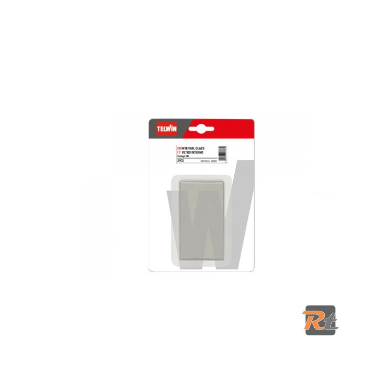 KIT 2 PROTEZIONI VETRO INTERNO 53,2x103,7mm x Tribe 9-13 cod. 804310 TELWIN