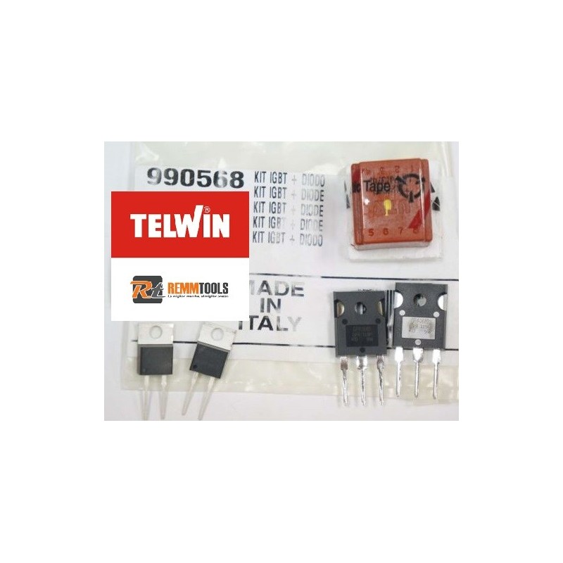KIT IGBT + DIODO TELWIN - cod. 990568