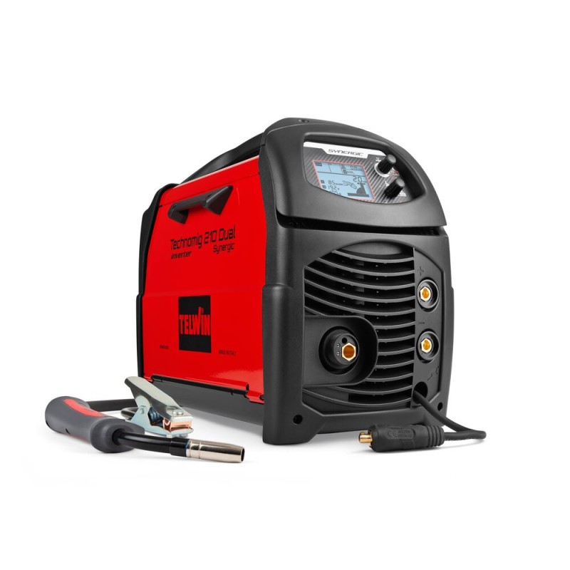 Saldatrice inverter multiprocesso Technomig 210 Dual synergic - 816231 TELWIN