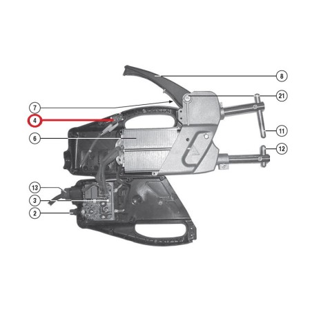 MICROINTERRUTTORE RICAMBIO PER PUNTATRICE DIGITAL MODULAR TELWIN 122393