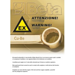 BETA 96BA Chiavi maschio esagonale piegate antiscintilla