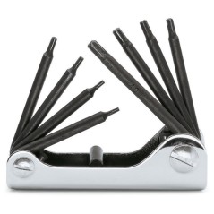 BETA 97TX/G8 Serie di 8 chiavi maschio piegate per viti con impronta Torx® (art. 97TX)