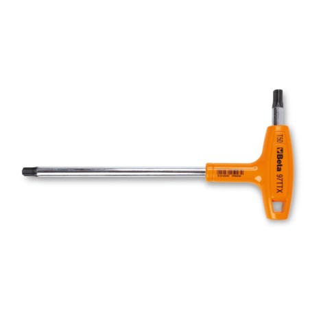 BETA 97TTX Chiavi maschio piegate con impugnatura per viti con impronta Torx® cromate