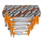 BETA 97TTX/S6 Serie di chiavi maschio piegate con impugnatura per viti con impronta Torx® cromate