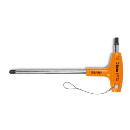 BETA 97TTX-HS Chiavi maschio piegate con impugnatura per viti con impronta Torx® cromate H-SAFE