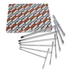 BETA 951GP/S6 Serie di 6 chiavi a T con una estremità maschio esagonale con astina fissa