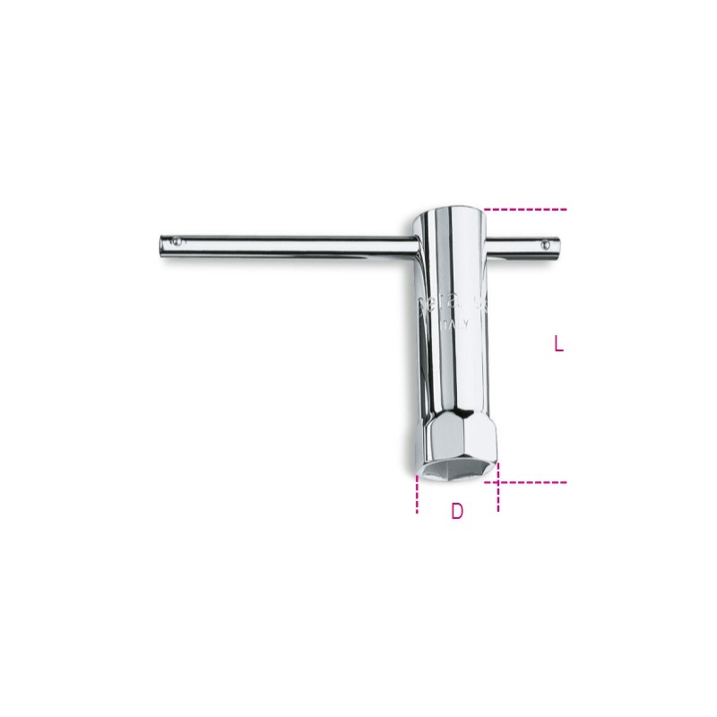BETA 955 Chiave a tubo semplice per candele d’accensione