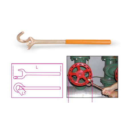 BETA 966BA/V Chiavi di manovra antiscintilla per valvole di sicurezza