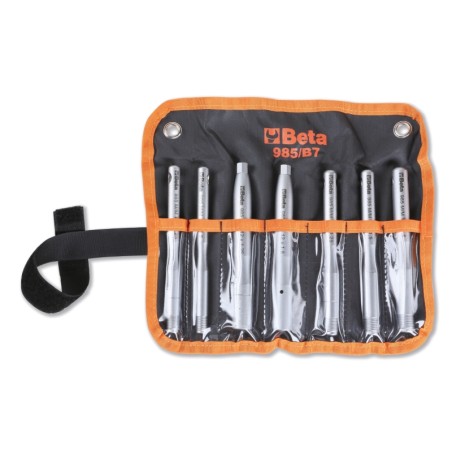 BETA C985/B7 Assortimento di 7 perni guida per montaggio ruote