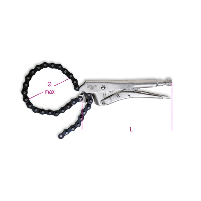 BETA 1064 Pinza regolabile autobloccante a catena