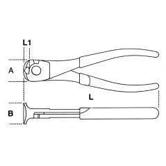 BETA 1088MQ Tronchesi a taglienti frontali