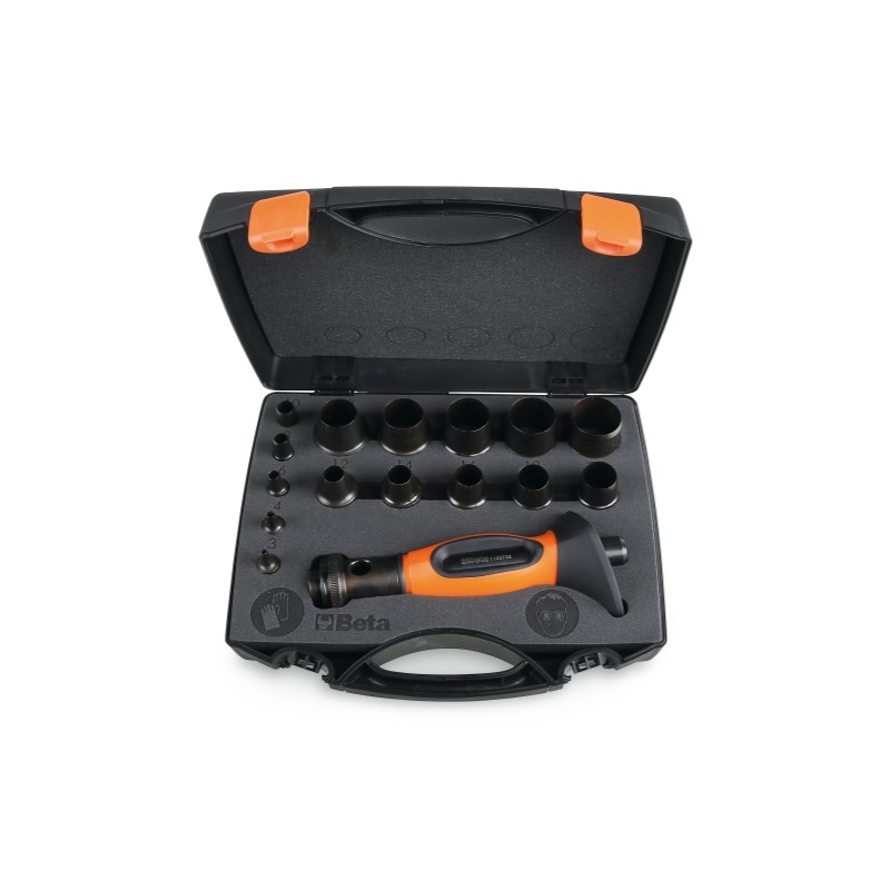 BETA 1105C/16T Assortimento di 15 fustelle da 3 a 30 mm e 1 accessorio