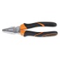 BETA 1169BM/D3 Assortimento di 1 pinza universale, 1 pinza becchi mezzotondi lunghi e 1 tronchese, impugnatura bimateriale croma