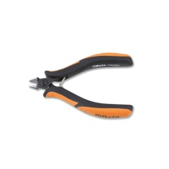 BETA 1182BM Tronchese per elettronica a taglienti diagonali semirasi becchi assottigliati impugnatura bimateriale