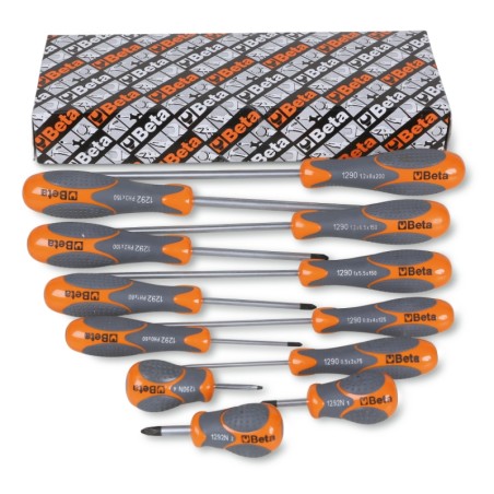 BETA 1293/S12 Serie di 12 giravite (art. 1290, 1292, 1290N, 1292N)