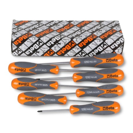 BETA 1293/S7 Serie di 7 giravite (art. 1292, 1294)