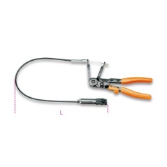 BETA 1472AUP Pinza automatica con prolunga per anelli stringitubo