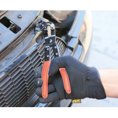 BETA 1478T Pinza con testa orientabile per pioli in plastica con clips a pressione