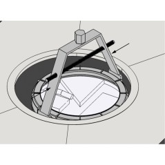 BETA 1482A/3 Chiave per ghiere galleggianti serbatoio gruppo PSA