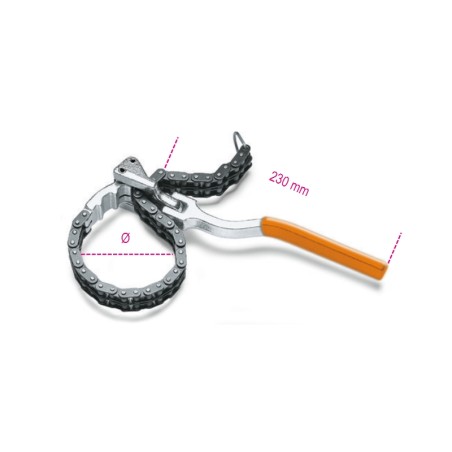 BETA 1488 – 1488L Chiave snodata a catena doppia per filtri olio