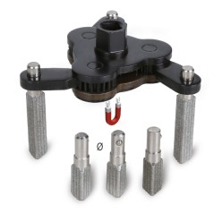 BETA 1493/C7 Chiave autoregolabile a tre bracci per filtri olio destrorsa-sinistrorsa, con bracci intercambiabili